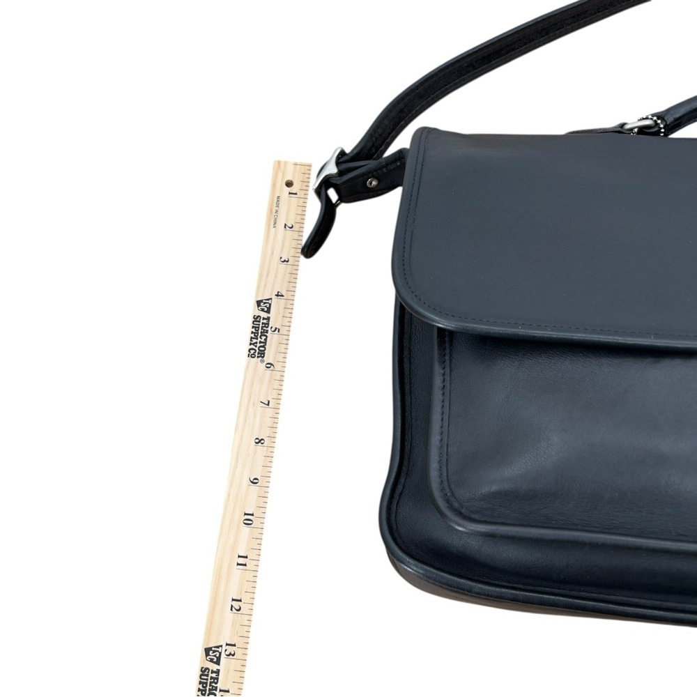 Coach Vintage Classic Black Metropolitan Crossbody Leather Briefcase | #5180 - Picture 15 of 16